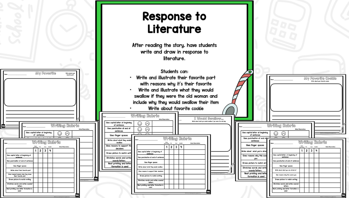 Read It Up! Old Lady Swallowed a Spoon