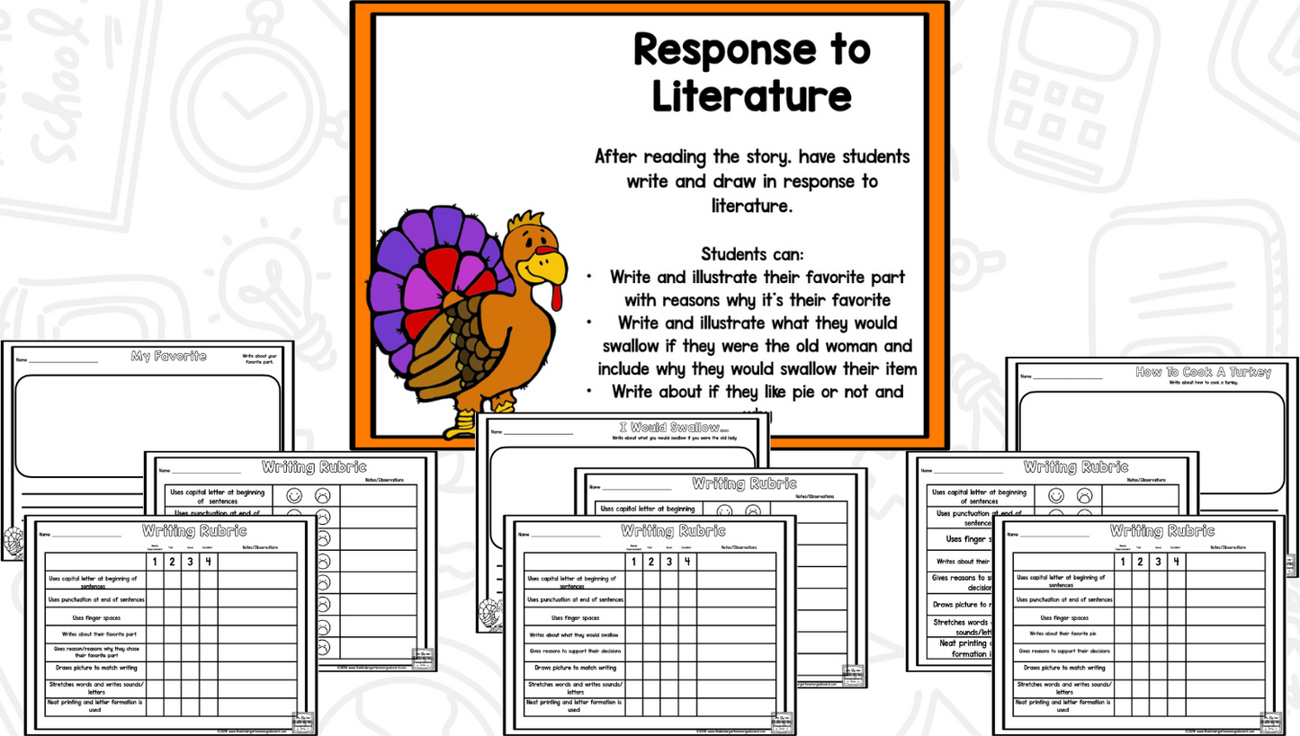 Read It Up! There Was An Old Lady Who Swallowed A Turkey