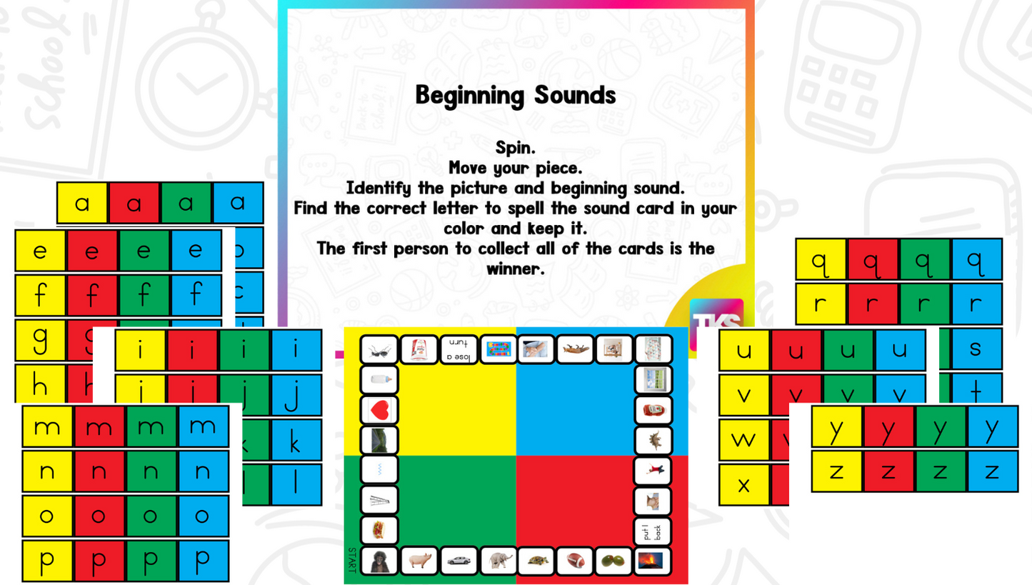 Game It Up! Letters & Sounds