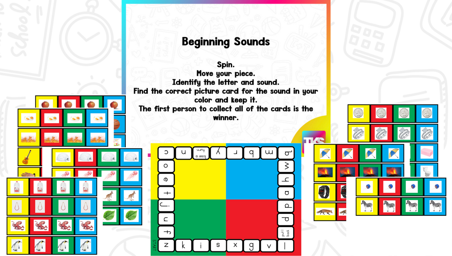 Game It Up! Letters & Sounds