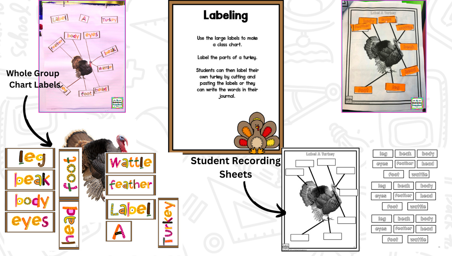 Thanksgiving: A Research and Writing Project PLUS Centers!