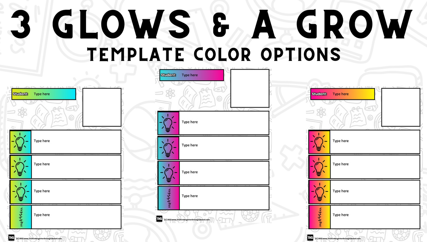 Parent Teacher Conference Forms: Editable Forms