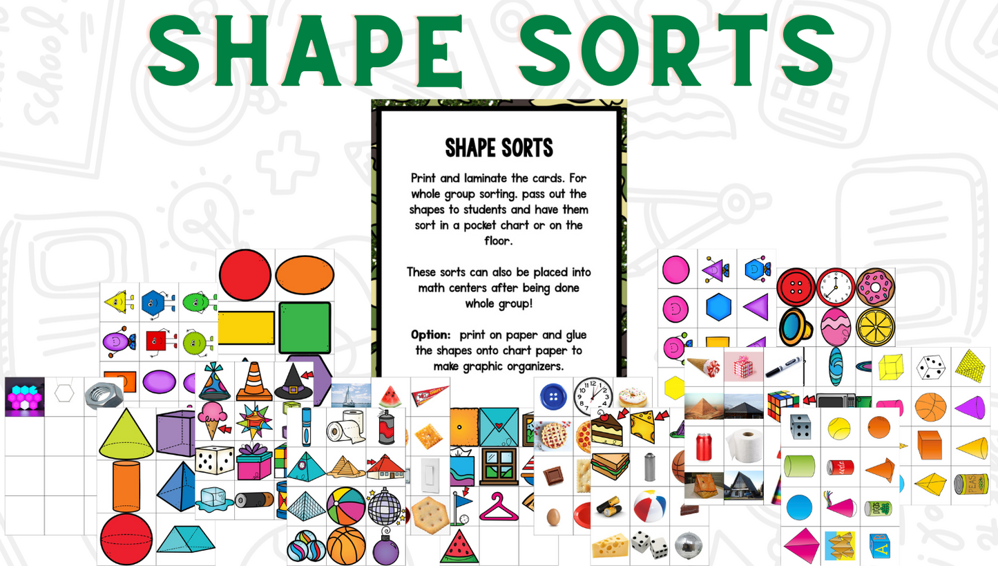 Shapes Bootcamp: A 2D and 3D Shapes Unit (Army Theme)