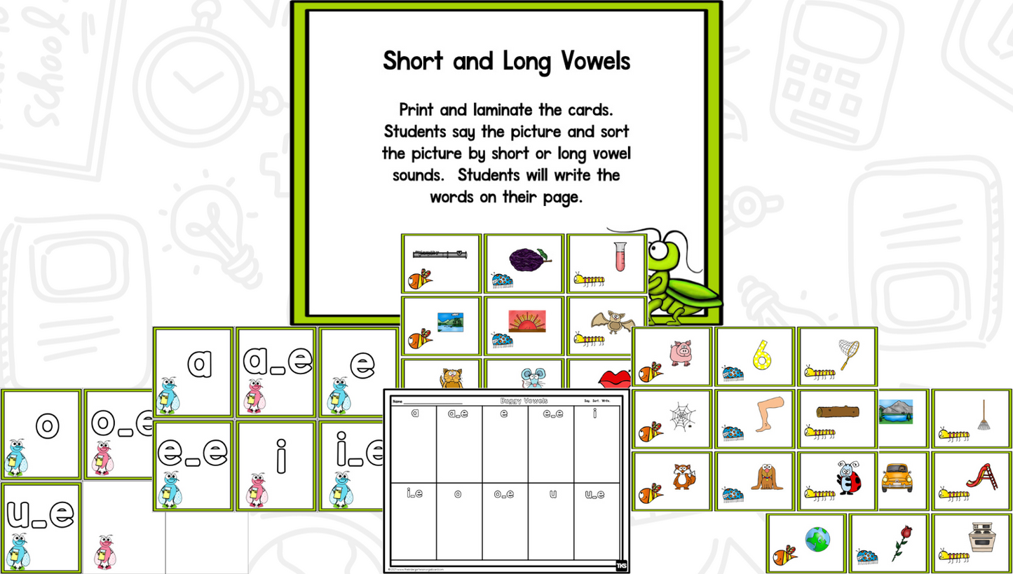 Bugging You to Learn: Bugs Math and Literacy Centers