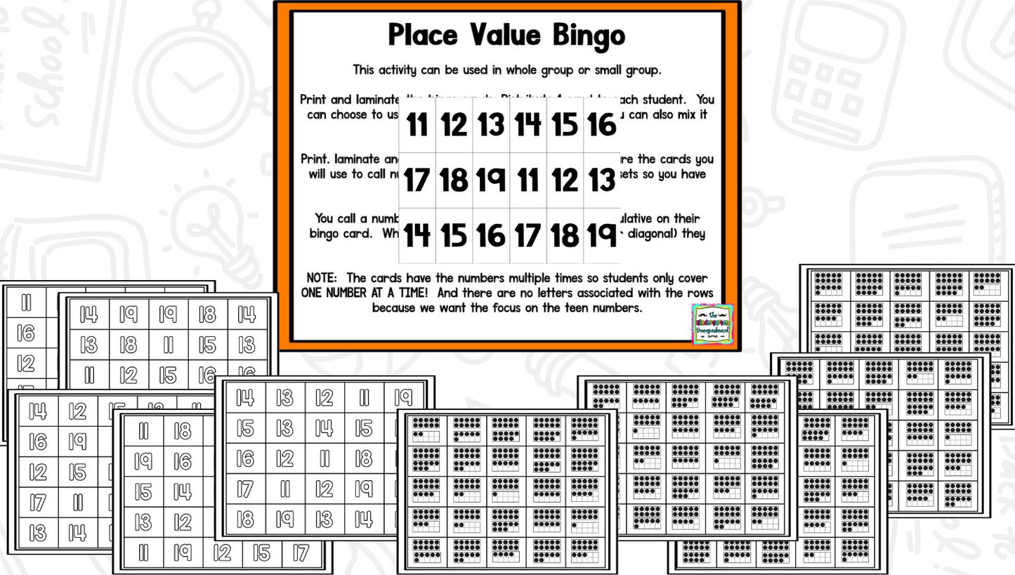 Math It Up! Teen Numbers