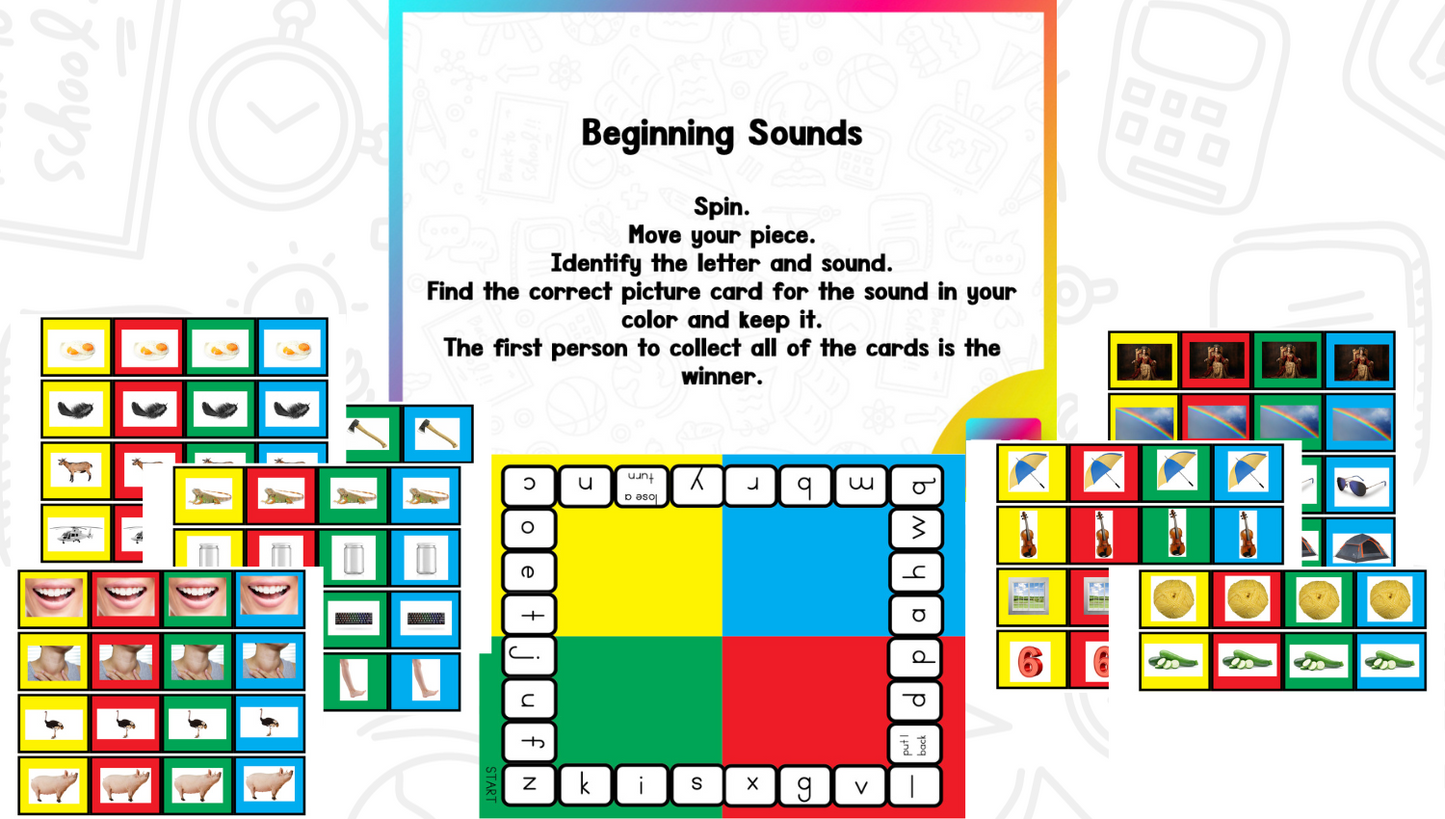 Game It Up! Letters & Sounds