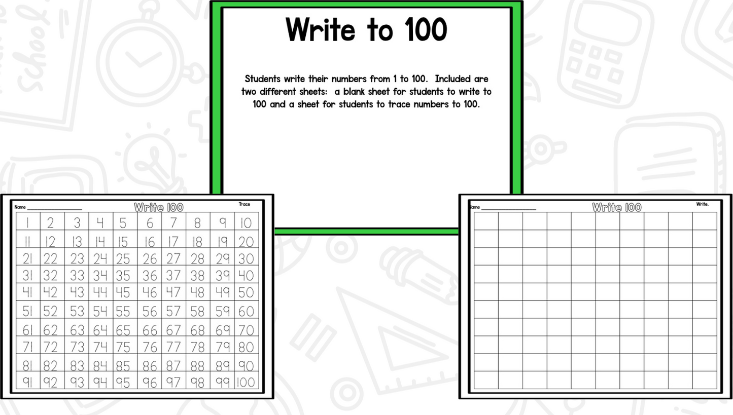 100th Day of School Celebration