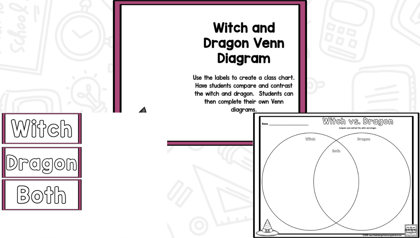 Room On The Broom Unit--Sequencing, Writing, And Activities