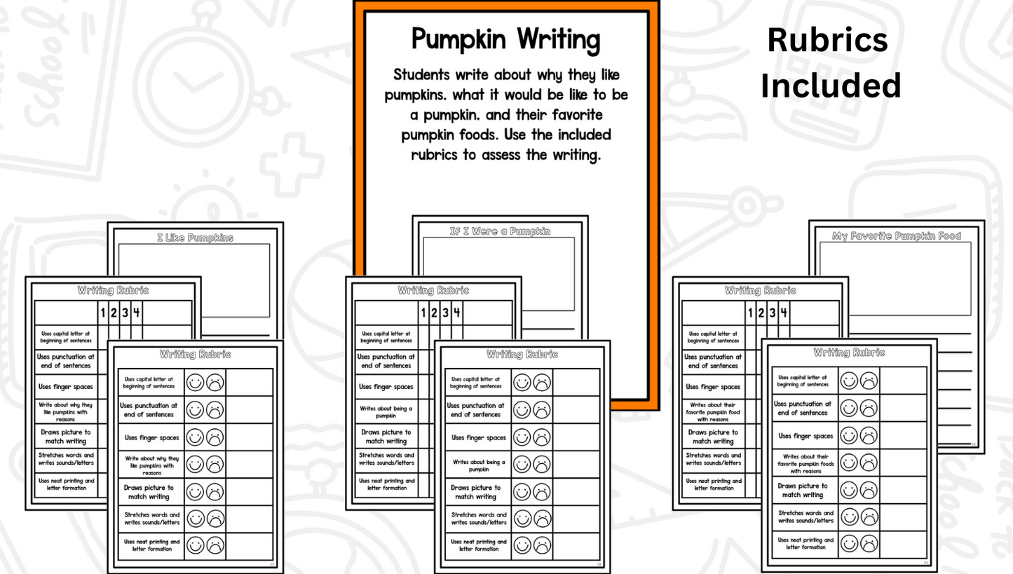 All About Pumpkins: Science And Pumpkin Activities
