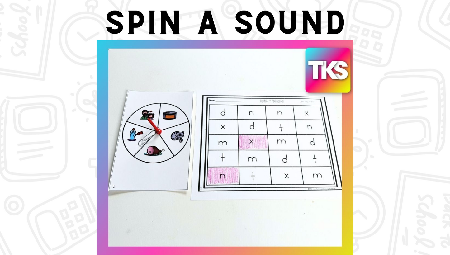 See It! Say it! Spell It! Ending Sounds Phonics