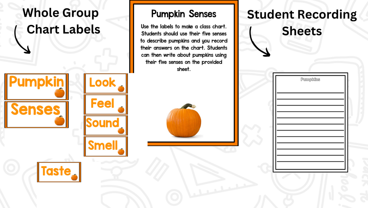 All About Pumpkins: Science And Pumpkin Activities