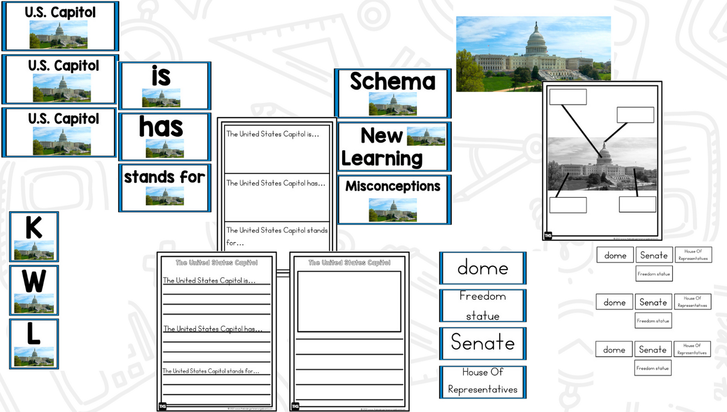 American Symbols, 9/11, Constitution Day: Social Studies Activities