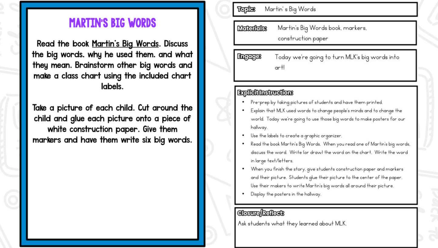 Martin Luther King: A Research and Writing Project