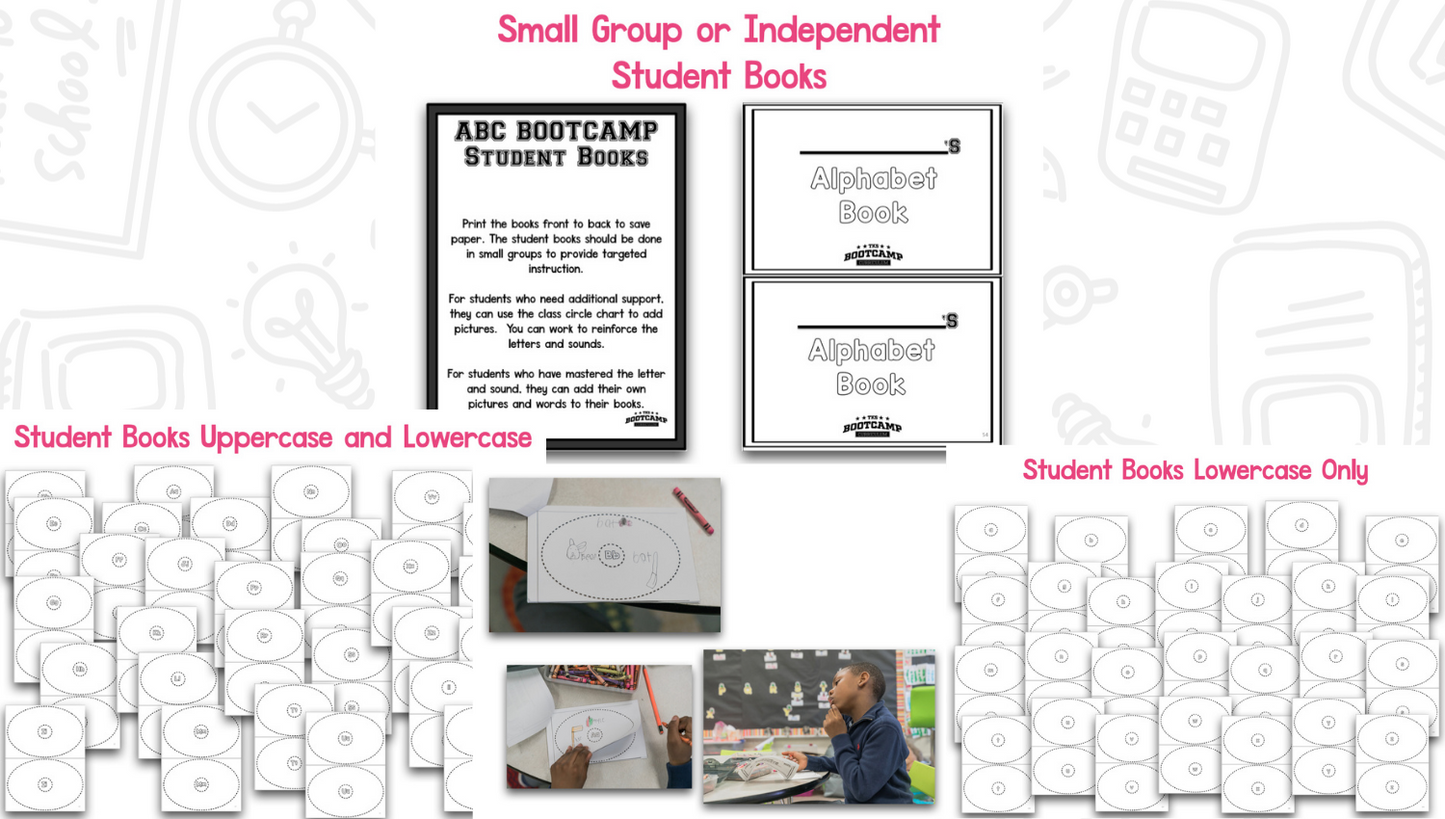 ABC Bootcamp: A 26-Day Introduction to Letters and Sounds (No Theme)