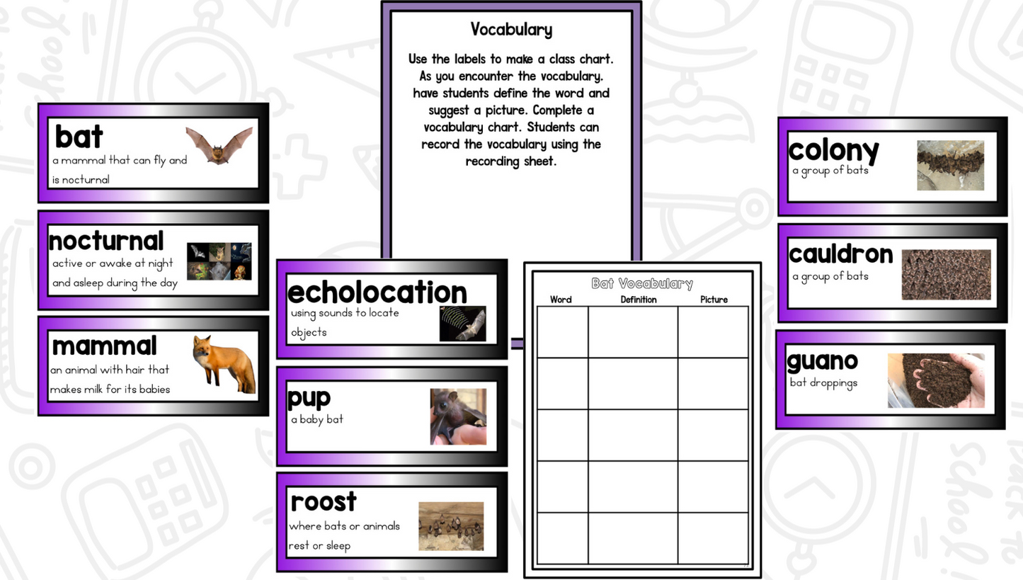 All About Bats: Science Activities for Kindergarten And First Grade
