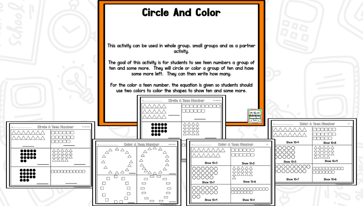 Math It Up! Teen Numbers