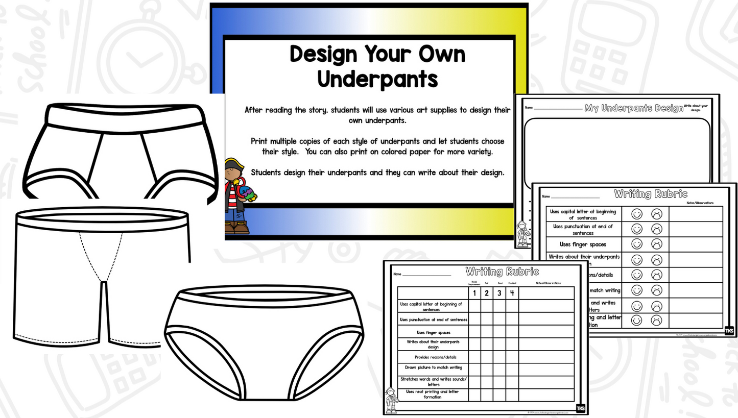 Pirate Activities For Talk Like A Pirate Day And Pirates Love Underpants