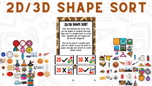 Shapes Bootcamp: A 2D and 3D Shapes Unit (Safari Theme)