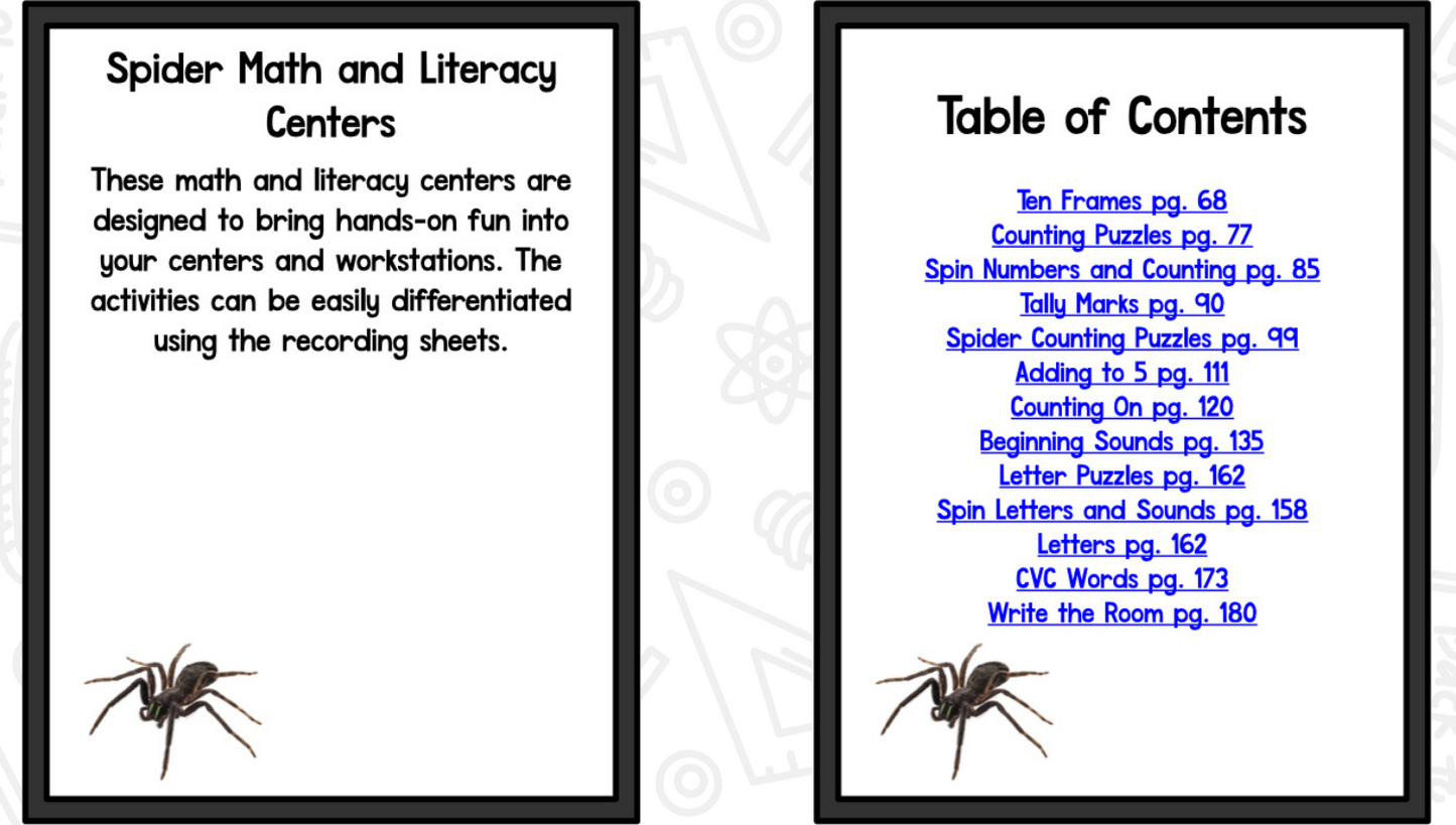 All About Spiders: Science Activities for Kindergarten And First Grade