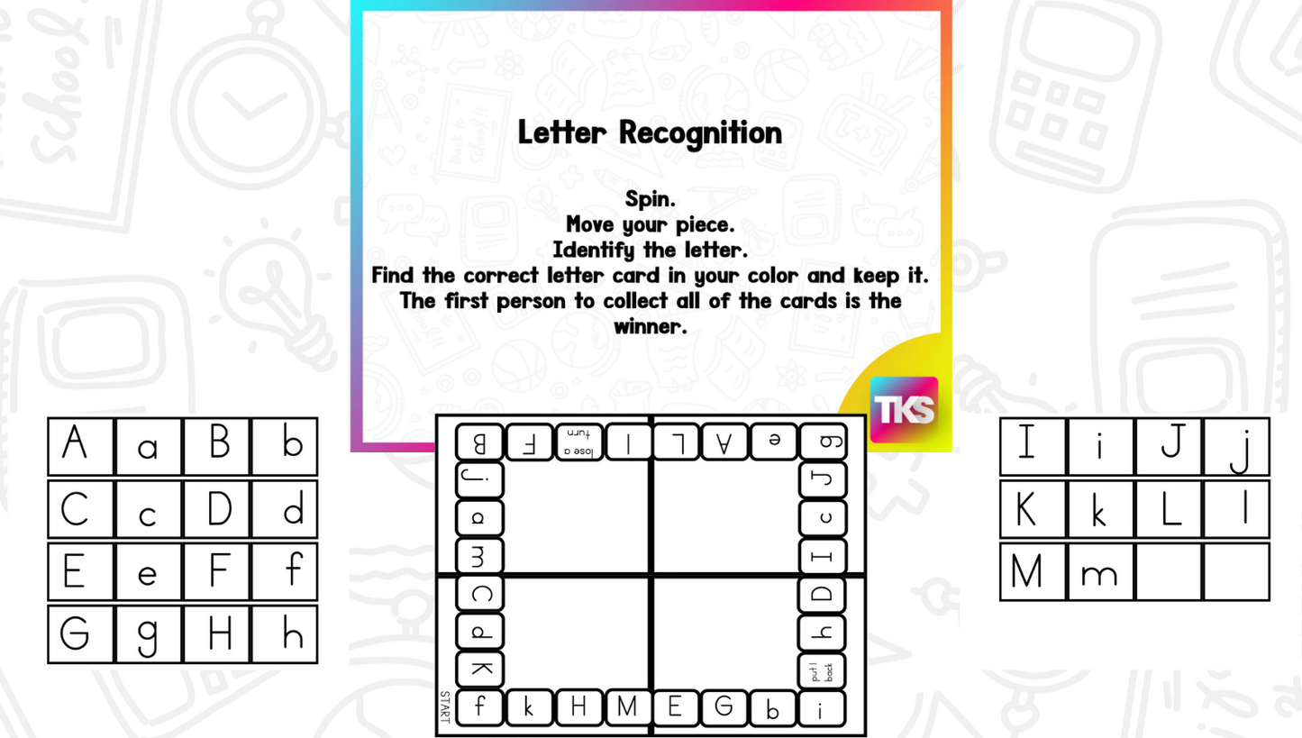 Game It Up! Letters & Sounds