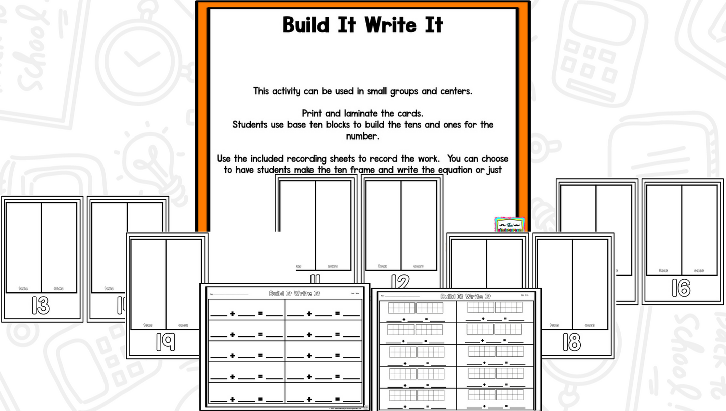 Math It Up! Teen Numbers