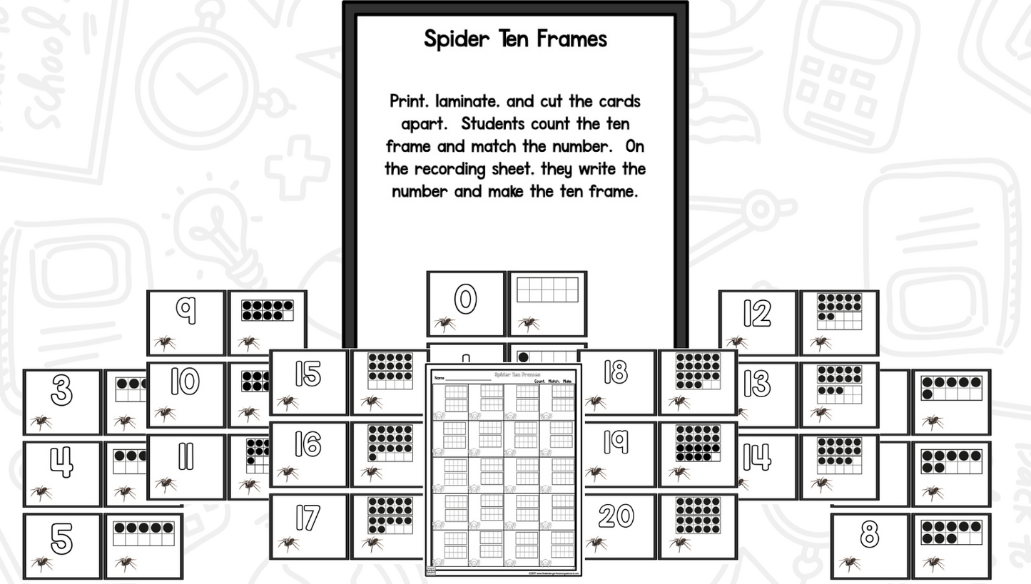 All About Spiders: Science Activities for Kindergarten And First Grade