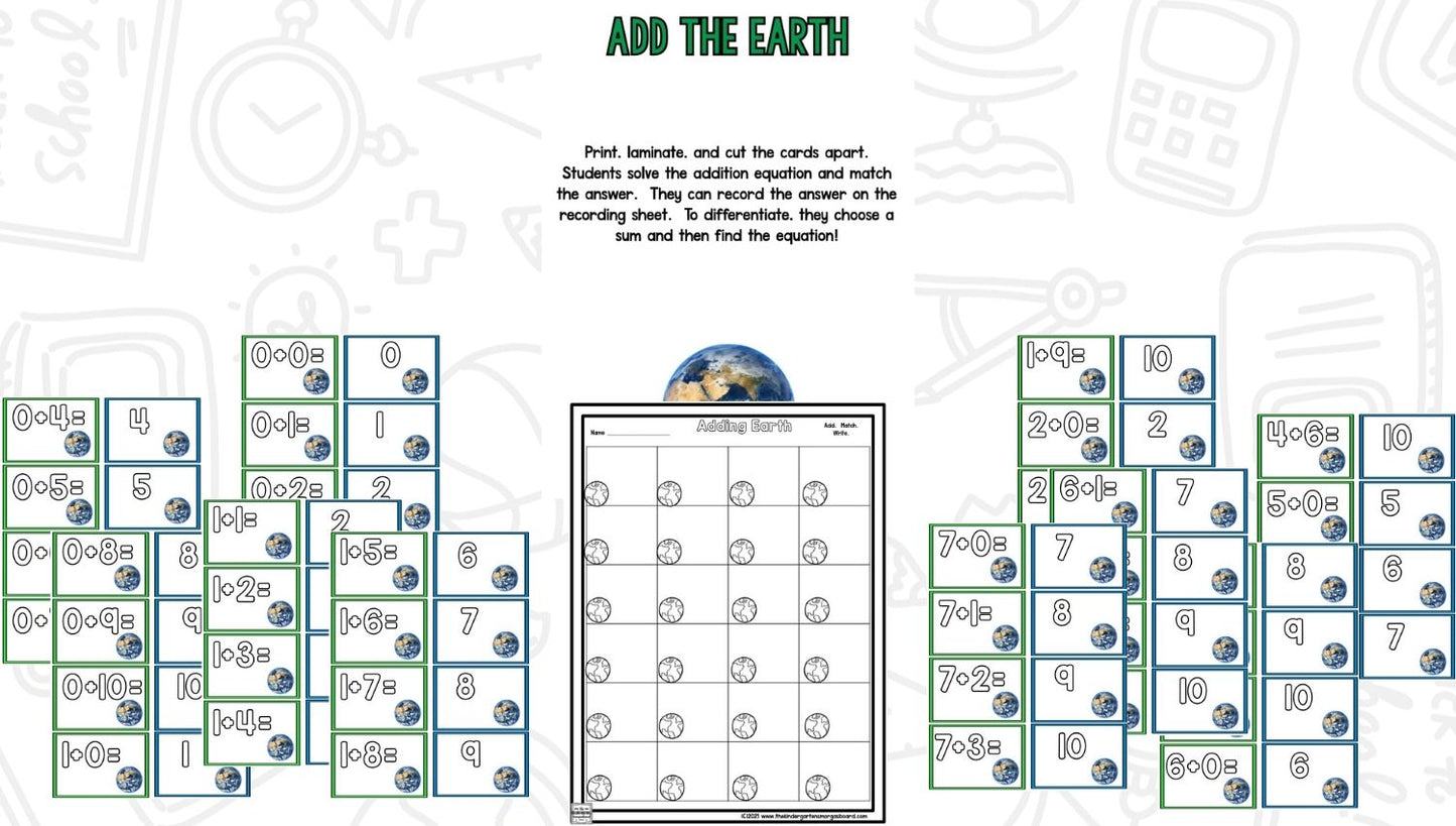 Earth Day Research and Writing Project PLUS Centers!
