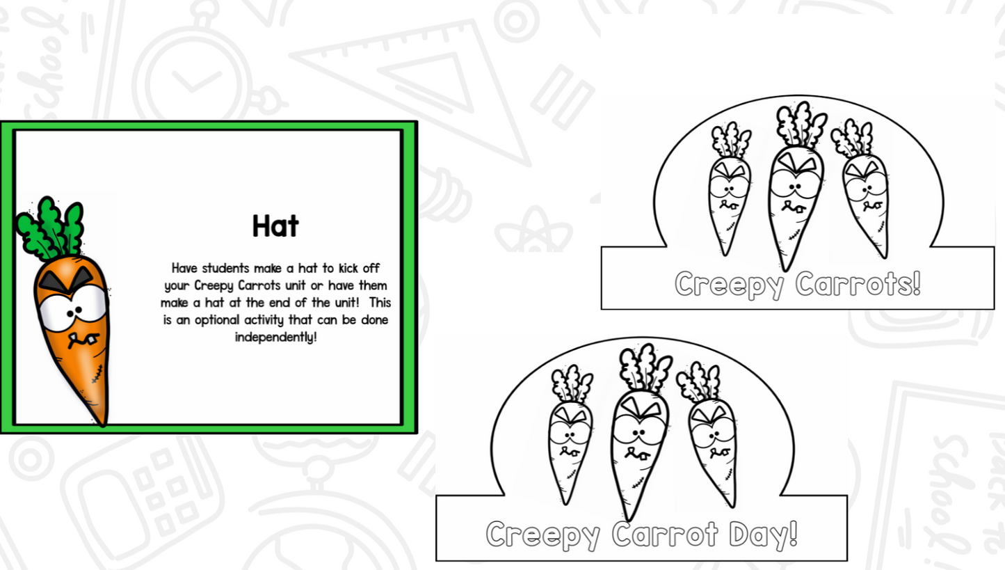 Creepy Carrots - Reading Comprehension Strategies & Activities - Read It Up!