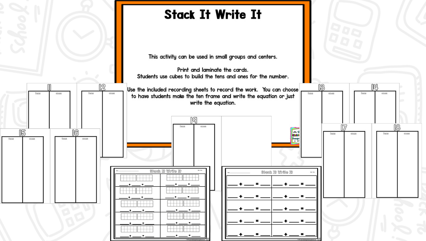Math It Up! Teen Numbers