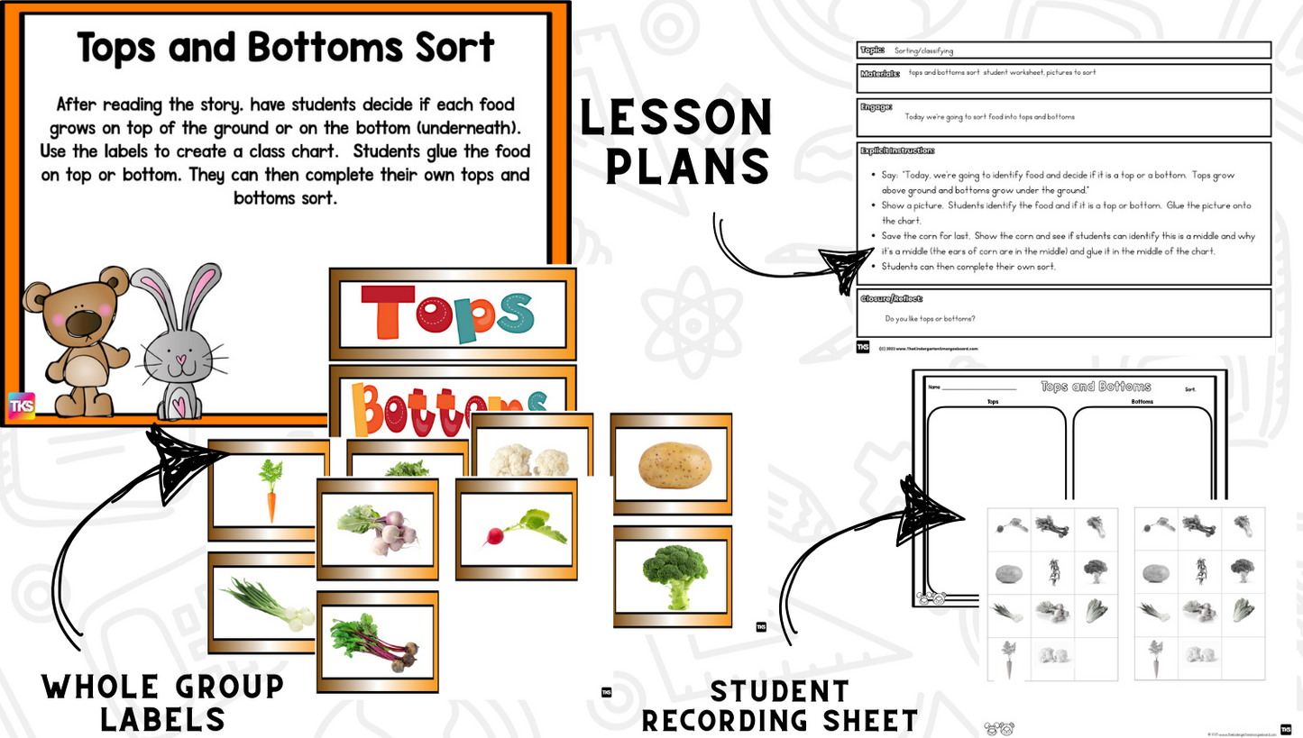 Read It Up! Tops and Bottoms