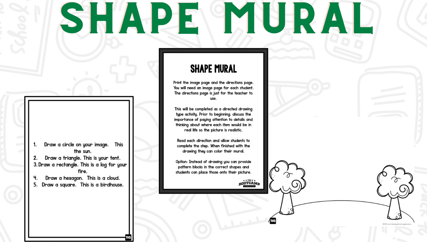 Shapes Bootcamp: A 2D and 3D Shapes Unit (No Theme)