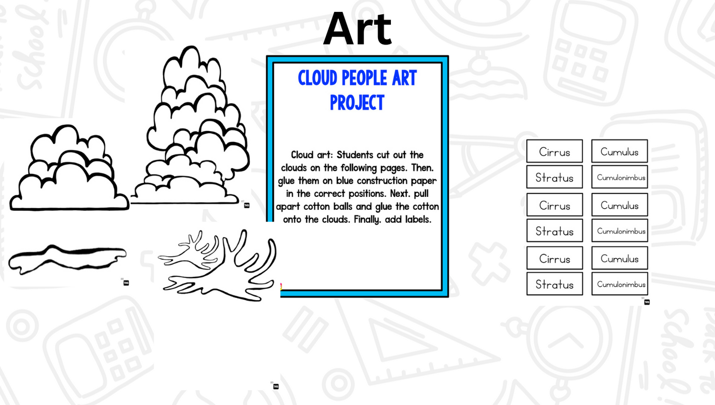 Weather: A Research and Writing Project! Science & ELA Activities Including Weather Vocabulary