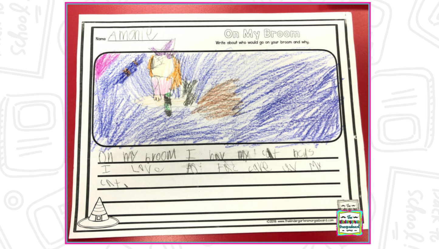 Room On The Broom Unit--Sequencing, Writing, And Activities