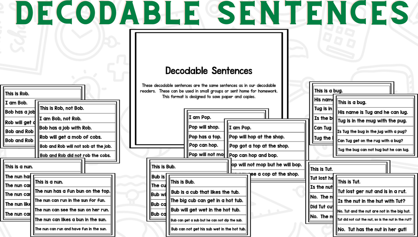 Word Family Bootcamp (No Theme)