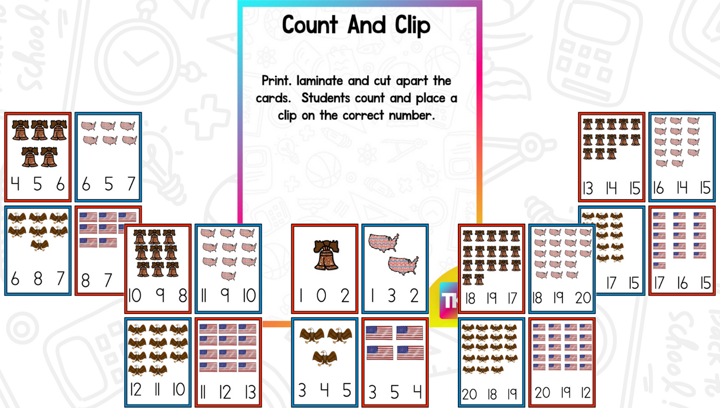 American Symbols, 9/11, Constitution Day: Social Studies Activities