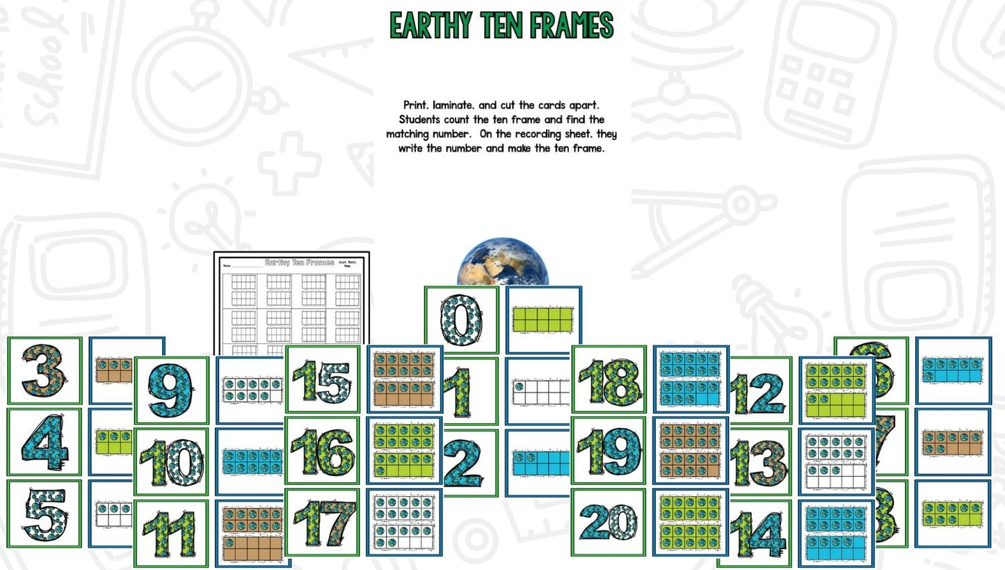 Earth Day Research and Writing Project PLUS Centers!