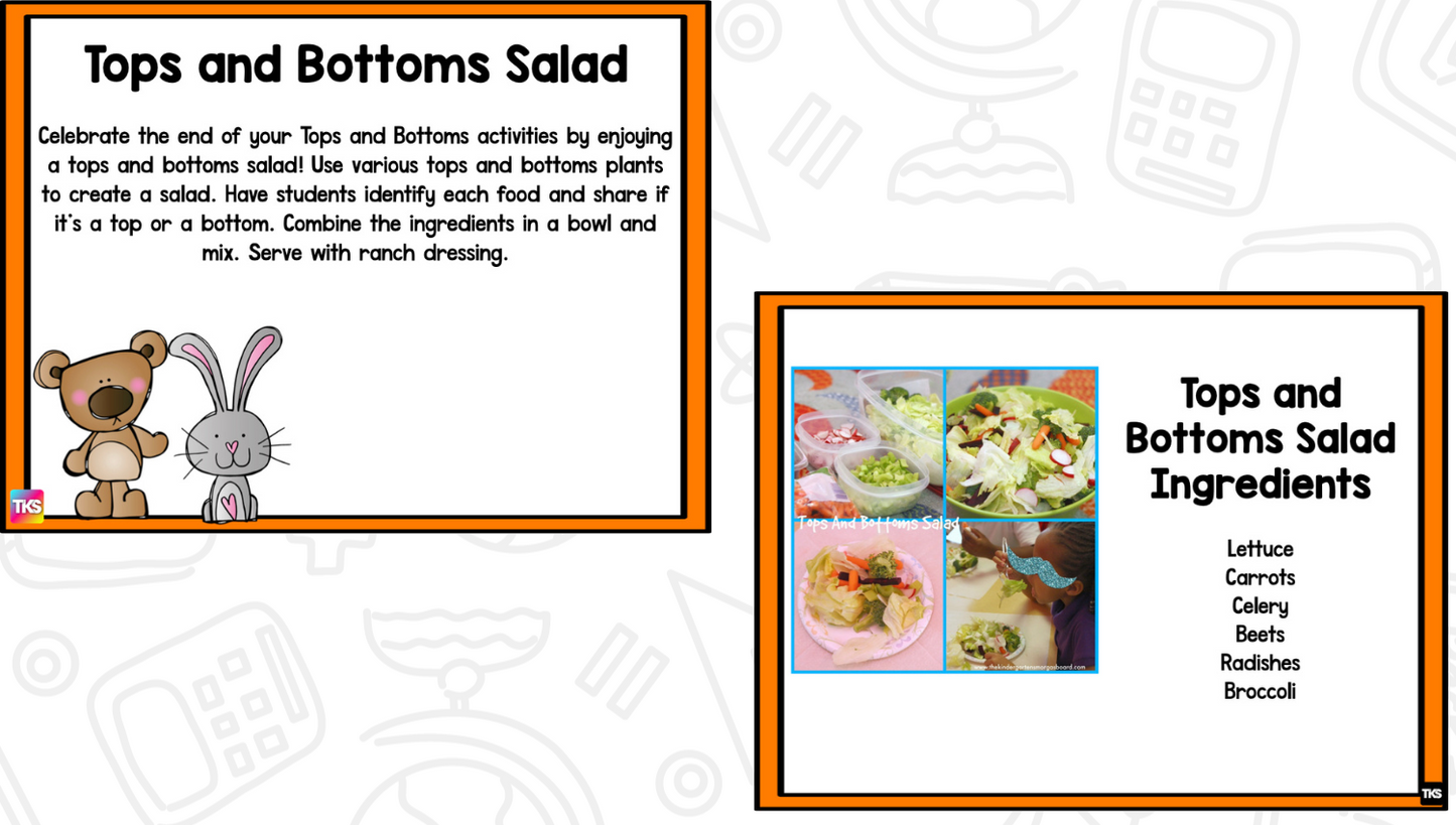 Read It Up! Tops and Bottoms