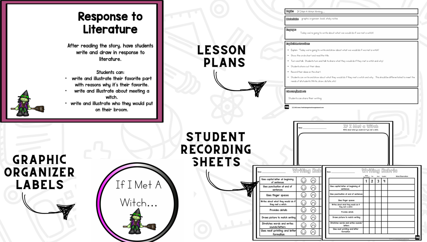 Room On The Broom Unit--Sequencing, Writing, And Activities