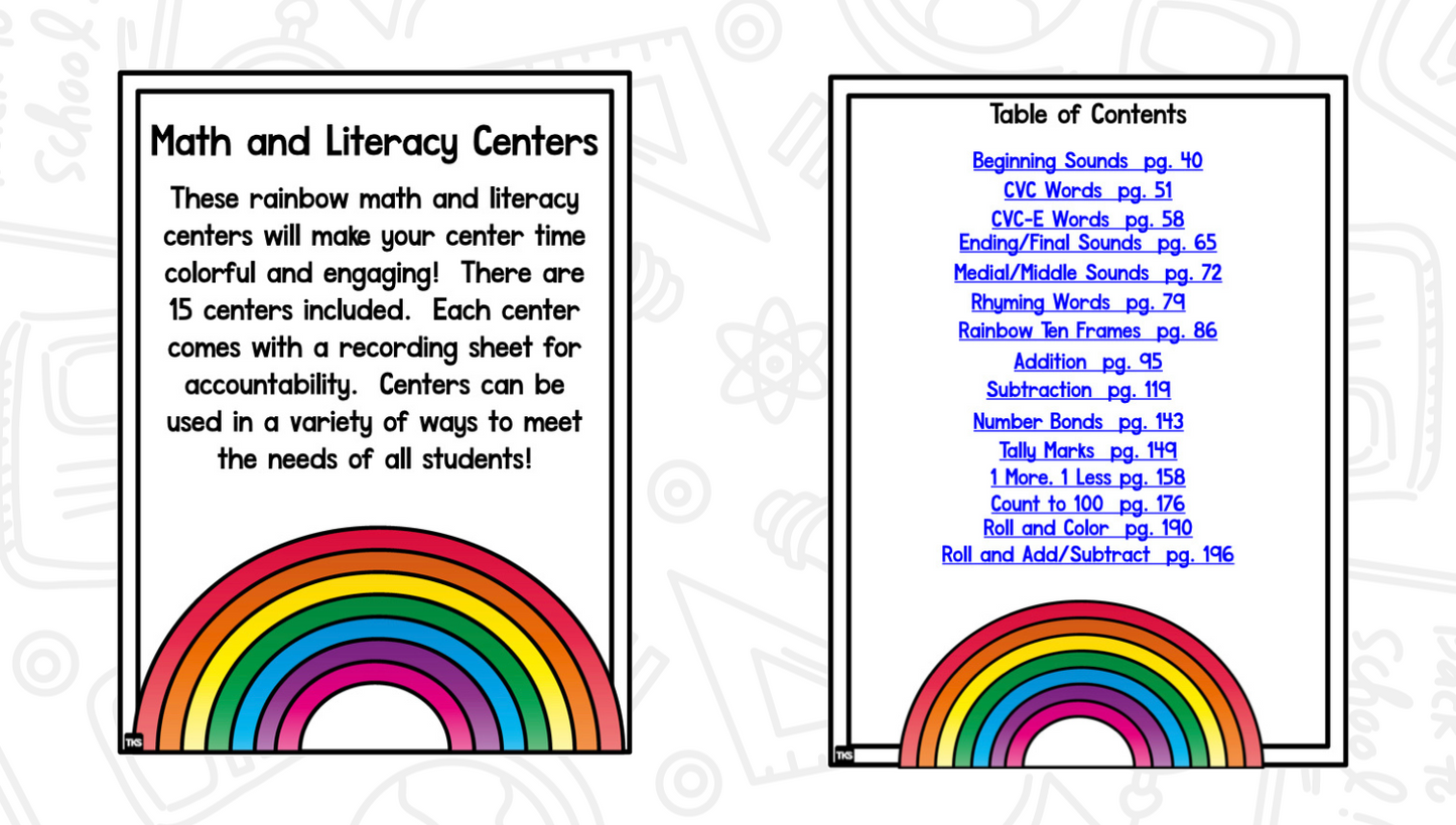 Rainbow Research and Writing Project PLUS Centers!