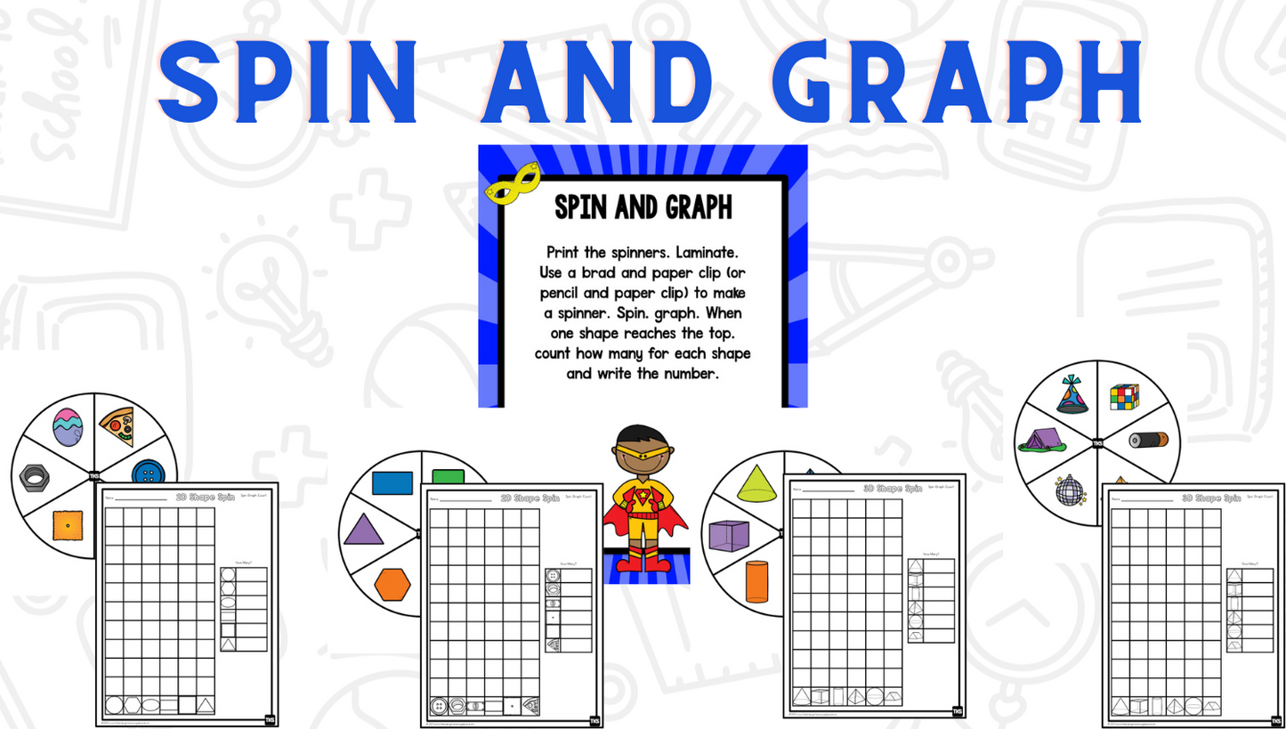 Shapes Bootcamp: A 2D and 3D Shapes Unit (Superhero Theme)