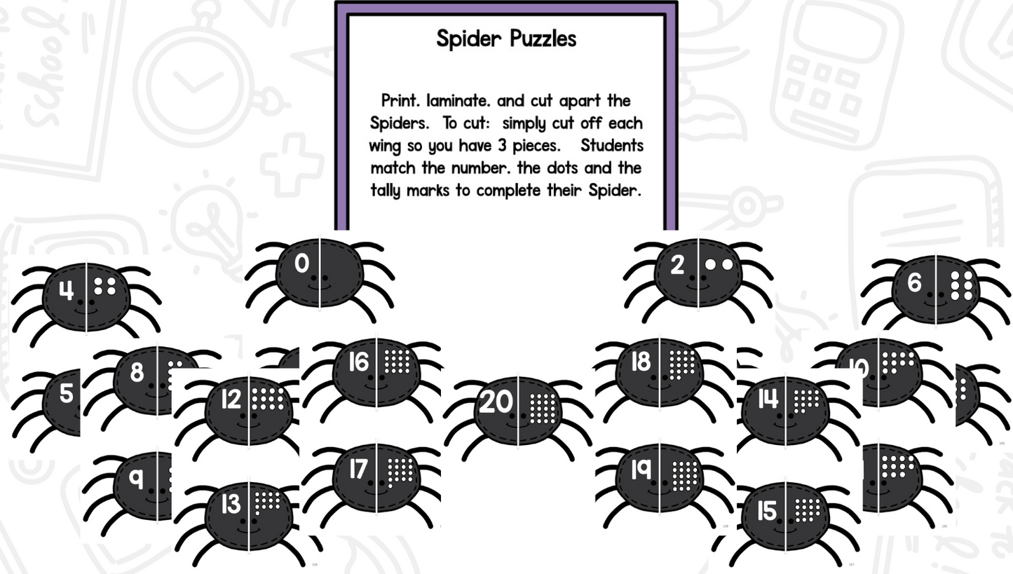 All About Spiders: Science Activities for Kindergarten And First Grade