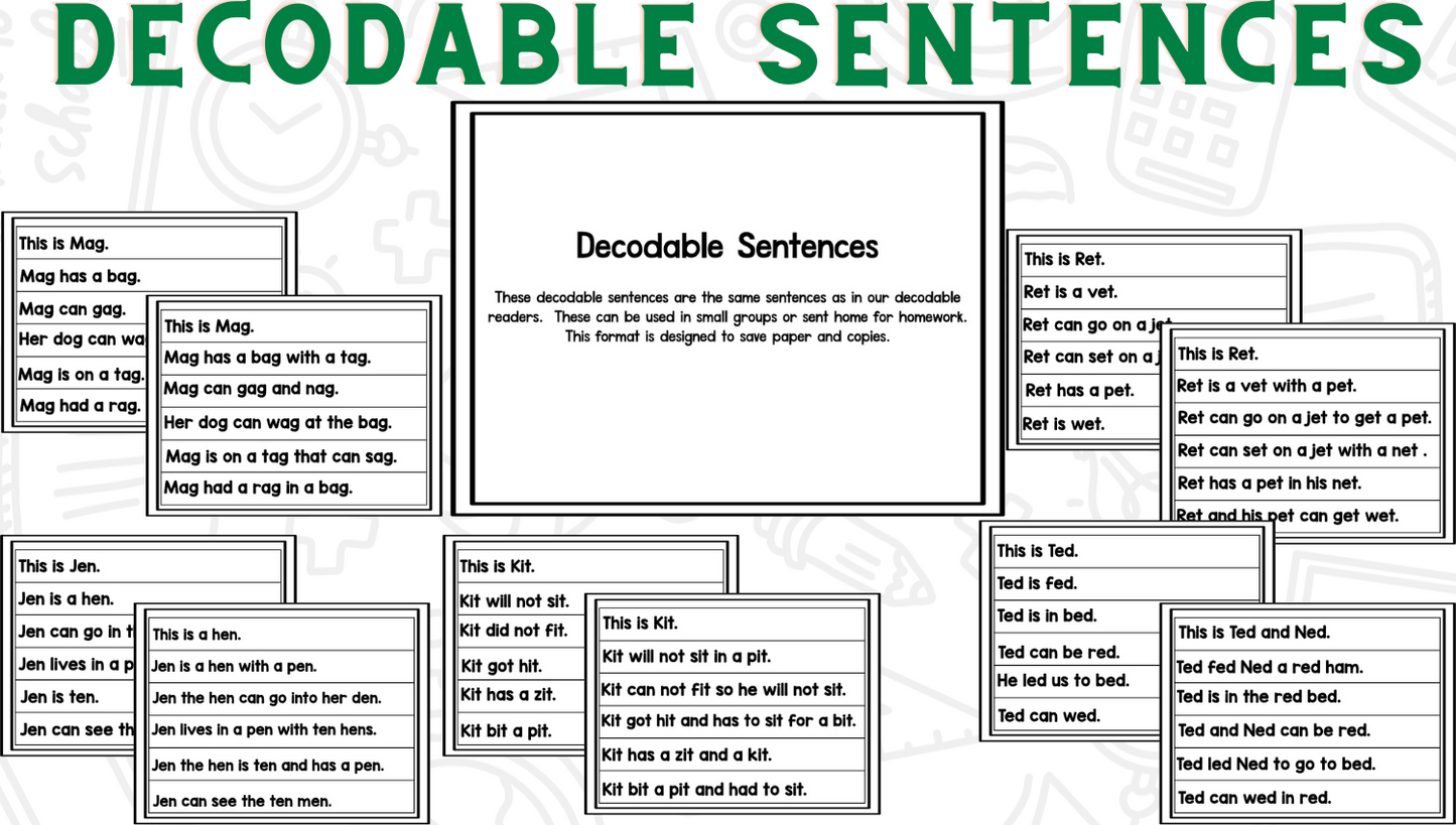 Word Family Bootcamp (No Theme)