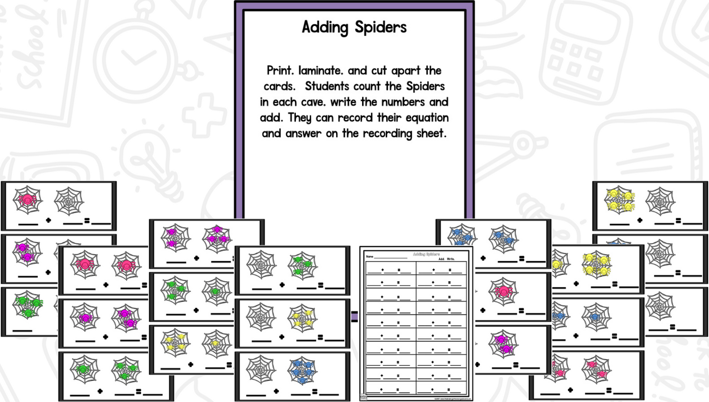 All About Spiders: Science Activities for Kindergarten And First Grade