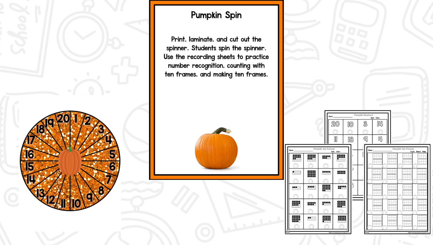 All About Pumpkins: Science And Pumpkin Activities