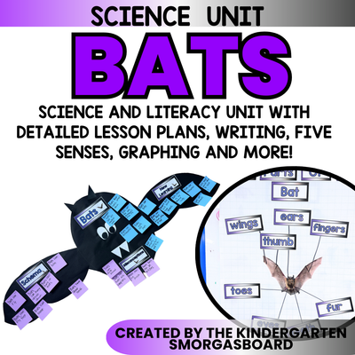 All About Bats: Science Activities for Kindergarten And First Grade