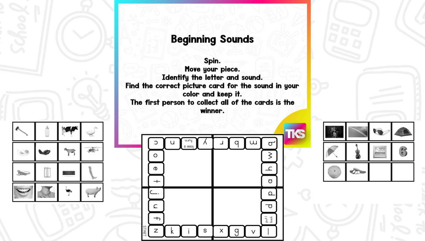 Game It Up! Letters & Sounds