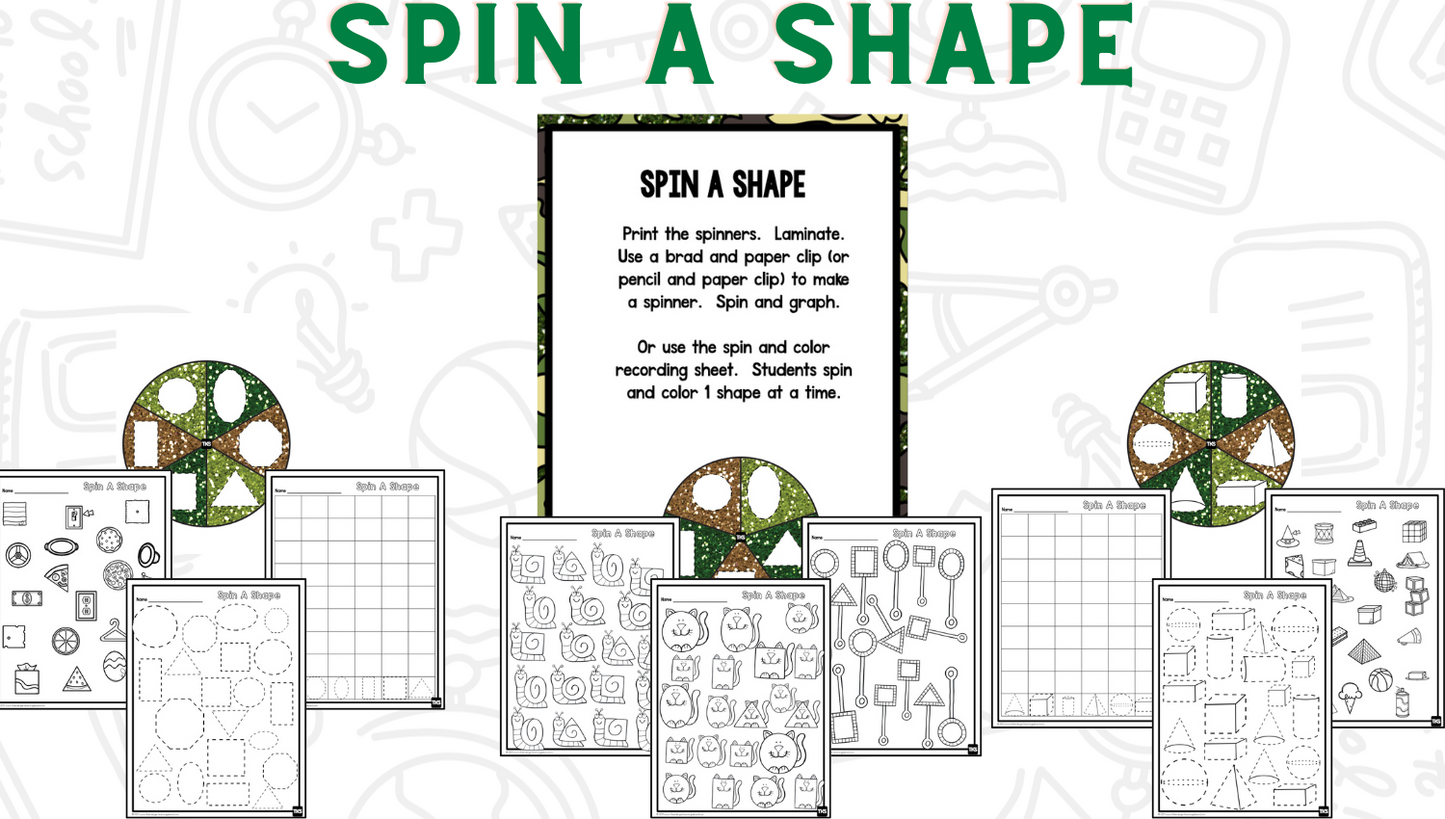 Shapes Bootcamp: A 2D and 3D Shapes Unit (Army Theme)