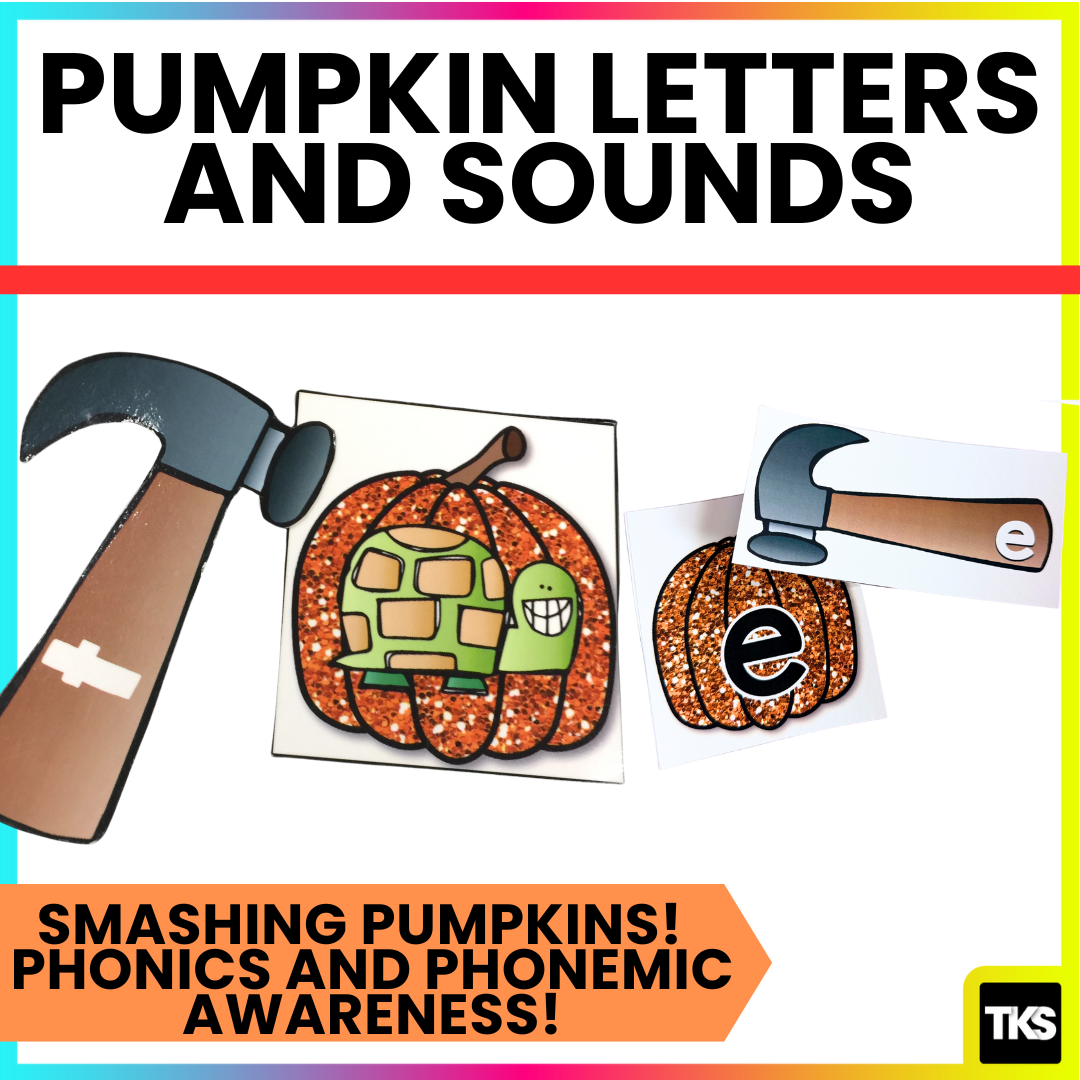 Pumpkin Activities: Letters And Sounds! Smashing Pumpkins!