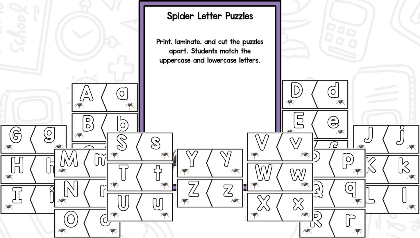 All About Spiders: Science Activities for Kindergarten And First Grade