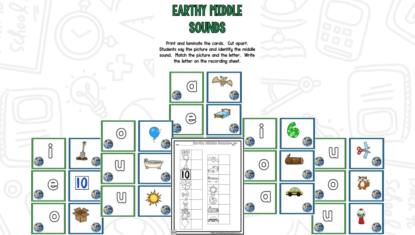 Earth Day Research and Writing Project PLUS Centers!